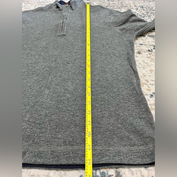 Banana Republic Quarter Zip Pullover Sweater - Men’s Medium - Picture 7 of 9